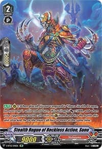 Stealth Rogue of Reckless Action, Suou (SP) - V-BT05: Aerial Steed Liberation - Cardfight Vanguard card