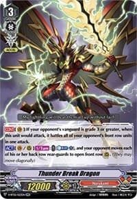 Thunder Break Dragon - V-BT05: Aerial Steed Liberation - Cardfight Vanguard card