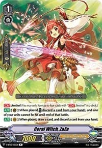 Coral Witch, ZaZa - V-BT05: Aerial Steed Liberation - Cardfight Vanguard card