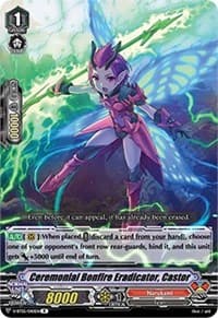 Ceremonial Bonfire Eradicator, Castor - V-BT05: Aerial Steed Liberation - Cardfight Vanguard card