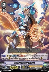 Filled Feather Dragon - V-BT05: Aerial Steed Liberation - Cardfight Vanguard card
