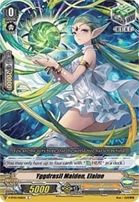 Yggdrasil Maiden, Elaine - V-BT05: Aerial Steed Liberation - Cardfight Vanguard card