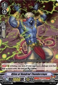 Djinn of Hundred Thunderclaps - V-BT05: Aerial Steed Liberation - Cardfight Vanguard card