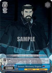 Batman: Missionary Disguise - Batman Ninja - Weiss Schwarz card