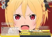 I'll Do Your Royal Election - Re:ZERO Vol.2 - Weiss Schwarz card
