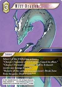 Mist Dragon - Opus IX - Final Fantasy TCG card
