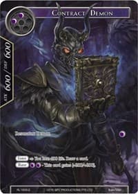 Contract Demon - Promo Cards - Force of Will card