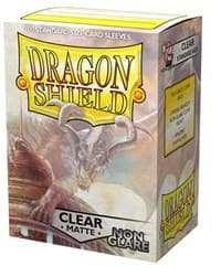 Dragon Shield Non-Glare Matte Clear Sleeves (100-Pack) - Dragon Shield Card Sleeves - Card Sleeves card