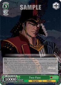 Two-Face - Batman Ninja - Weiss Schwarz card