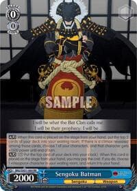 Sengoku Batman - Batman Ninja - Weiss Schwarz card