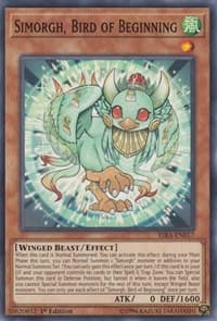 Simorgh, Bird of Beginning - Rising Rampage - YuGiOh card
