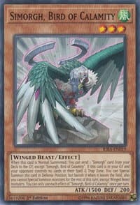 Simorgh, Bird of Calamity - Rising Rampage - YuGiOh card