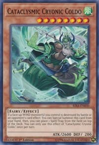 Cataclysmic Cryonic Coldo - Rising Rampage - YuGiOh card