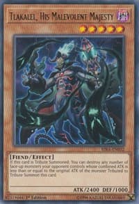 Tlakalel, His Malevolent Majesty - Rising Rampage - YuGiOh card