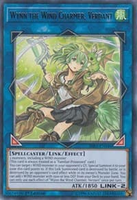 Wynn the Wind Charmer, Verdant - Rising Rampage - YuGiOh card