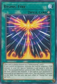 Rising Fire - Rising Rampage - YuGiOh card