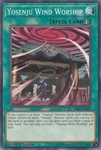 Yosenju Wind Worship - Rising Rampage - YuGiOh card