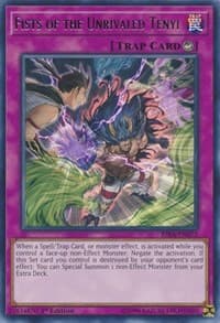 Fists of the Unrivaled Tenyi - Rising Rampage - YuGiOh card