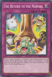 The Return to the Normal - Rising Rampage - YuGiOh card
