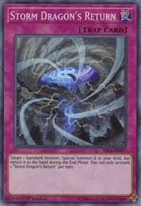 Storm Dragon's Return - Rising Rampage - YuGiOh card