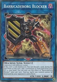 Barricadeborg Blocker - Rising Rampage - YuGiOh card