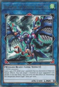 Hraesvelgr, the Desperate Doom Eagle - Rising Rampage - YuGiOh card