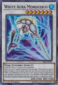 White Aura Monoceros - Rising Rampage - YuGiOh card