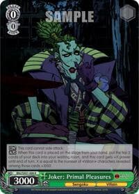 Joker: Primal Pleasures - Batman Ninja - Weiss Schwarz card