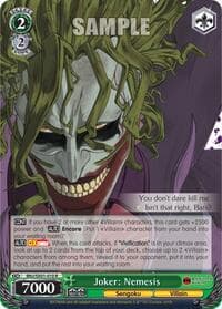 Joker: Nemesis - Batman Ninja - Weiss Schwarz card