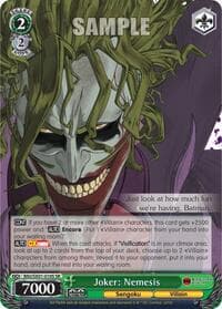 Joker: Nemesis (SR) - Batman Ninja - Weiss Schwarz card