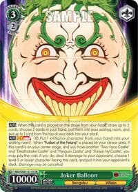 Joker Balloon (SR) - Batman Ninja - Weiss Schwarz card
