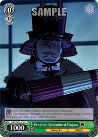 Penguin: Weaponized Wagasa - Batman Ninja - Weiss Schwarz card
