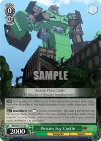 Poison Ivy Castle - Batman Ninja - Weiss Schwarz card