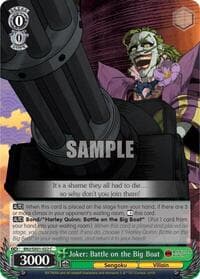 Joker: Battle on the Big Boat - Batman Ninja - Weiss Schwarz card
