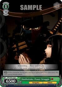Deathstroke: Power Struggle - Batman Ninja - Weiss Schwarz card