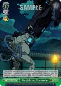 Unyielding Fortitude - Batman Ninja - Weiss Schwarz card
