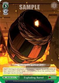 Exploding Barrel - Batman Ninja - Weiss Schwarz card