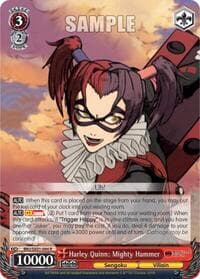 Harley Quinn: Mighty Hammer - Batman Ninja - Weiss Schwarz card