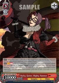 Harley Quinn: Mighty Hammer (SR) - Batman Ninja - Weiss Schwarz card