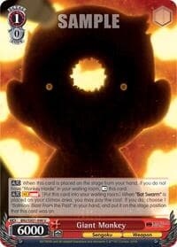 Giant Monkey - Batman Ninja - Weiss Schwarz card