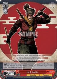 Red Robin - Batman Ninja - Weiss Schwarz card
