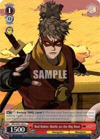 Red Robin: Battle on the Big Boat - Batman Ninja - Weiss Schwarz card