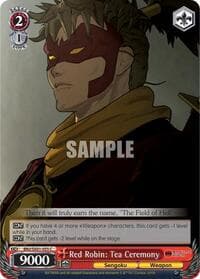 Red Robin: Tea Ceremony - Batman Ninja - Weiss Schwarz card