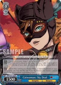 Catwoman: Sly Deal - Batman Ninja - Weiss Schwarz card