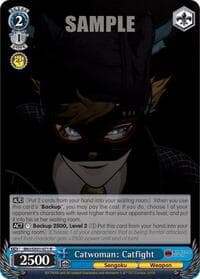 Catwoman: Catfight - Batman Ninja - Weiss Schwarz card