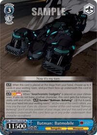 Batman: Batmobile (SR) - Batman Ninja - Weiss Schwarz card