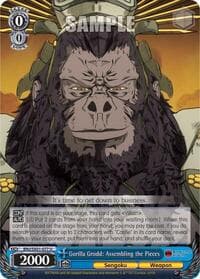 Gorilla Grodd: Assembling the Pieces - Batman Ninja - Weiss Schwarz card