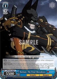 Batman: The Final Showdown - Batman Ninja - Weiss Schwarz card