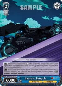 Batman: Batcycle - Batman Ninja - Weiss Schwarz card
