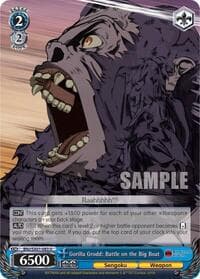 Gorilla Grodd: Battle on the Big Boat - Batman Ninja - Weiss Schwarz card